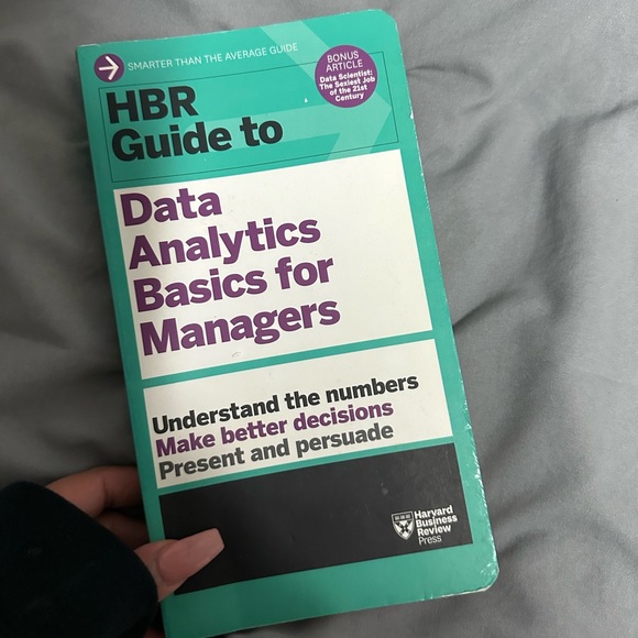 HBR Guide to Data Analytics Basics for Managers - Harvard Business Review - Picture 1 of 1
